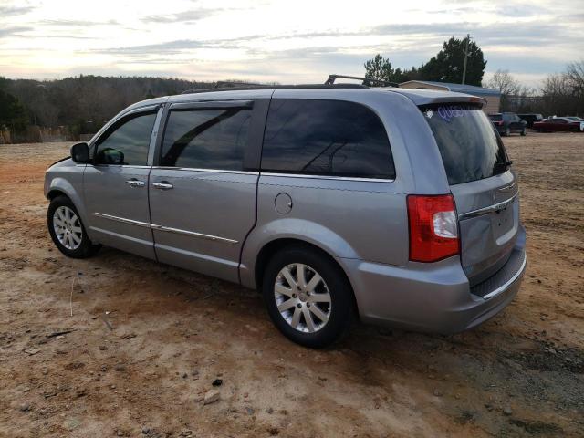 2C4RC1BG8DR597988 - 2013 CHRYSLER TOWN & COU TOURING SILVER photo 2