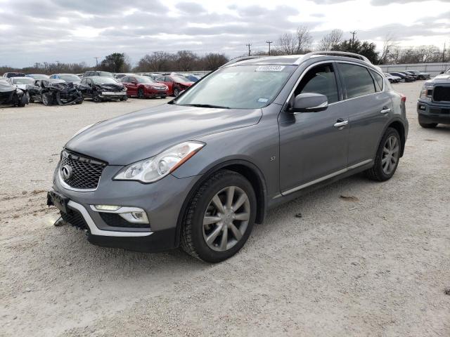 JN1BJ0RR6GM268404 - 2016 INFINITI QX50 GRAY photo 1