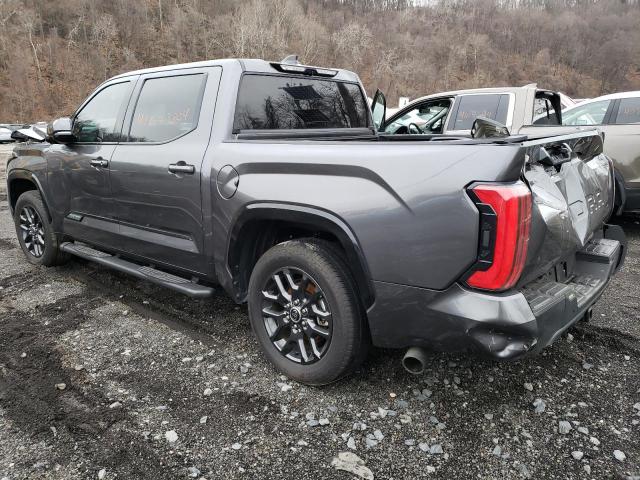 5TFNA5ABXPX022315 - 2023 TOYOTA TUNDRA CREWMAX PLATINUM GRAY photo 2