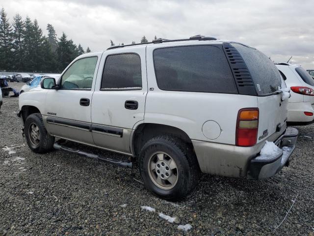 1GNEC13T3YJ118467 - 2000 CHEVROLET TAHOE C1500 WHITE photo 2