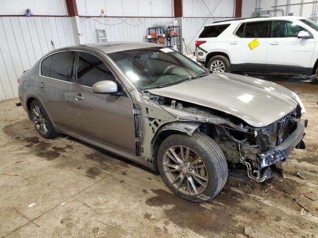 JNKBV61FX8M265124 - 2008 INFINITI G35 GRAY photo 4