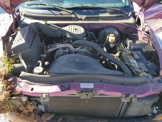 1B7FL26X4VS252346 - 1997 DODGE DAKOTA PURPLE photo 11