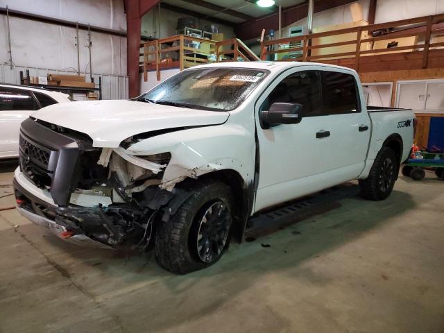 1N6AA1ED1MN517199 - 2021 NISSAN TITAN SV WHITE photo 1