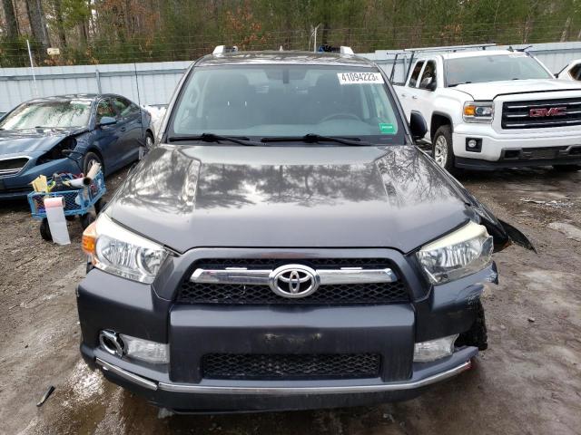 JTEBU5JR6A5030627 - 2010 TOYOTA 4RUNNER SR5 GRAY photo 5