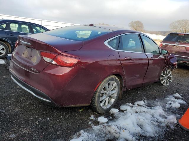 1C3CCCCB8FN558830 - 2015 CHRYSLER 200 C BURGUNDY photo 3