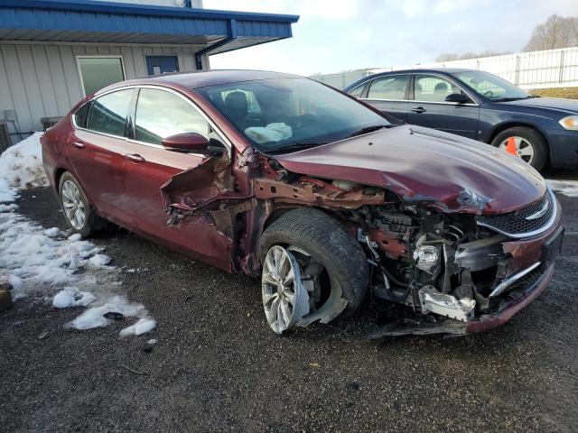 1C3CCCCB8FN558830 - 2015 CHRYSLER 200 C BURGUNDY photo 4