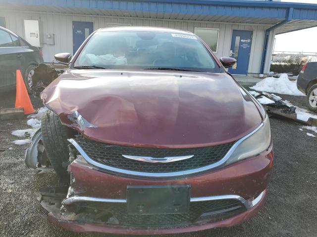 1C3CCCCB8FN558830 - 2015 CHRYSLER 200 C BURGUNDY photo 5