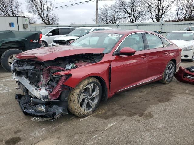 1HGCV1F42KA021896 - 2019 HONDA ACCORD EX RED photo 1