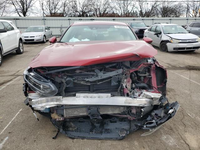 1HGCV1F42KA021896 - 2019 HONDA ACCORD EX RED photo 5