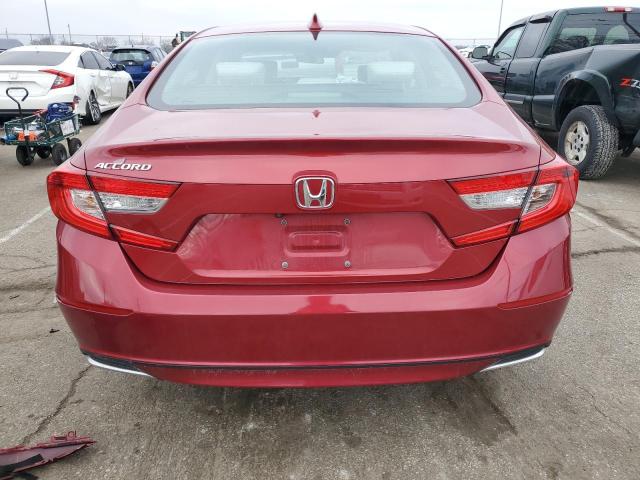 1HGCV1F42KA021896 - 2019 HONDA ACCORD EX RED photo 6