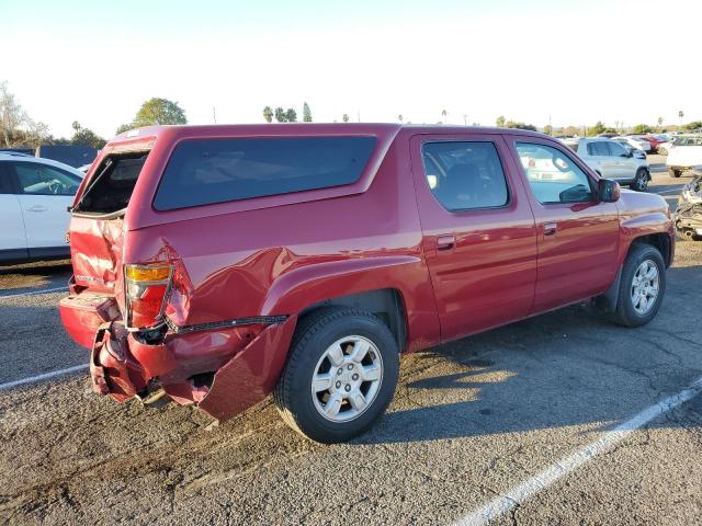 2HJYK16586H513969 - 2006 HONDA RIDGELINE RTL RED photo 3