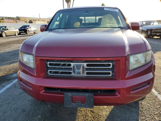 2HJYK16586H513969 - 2006 HONDA RIDGELINE RTL RED photo 5