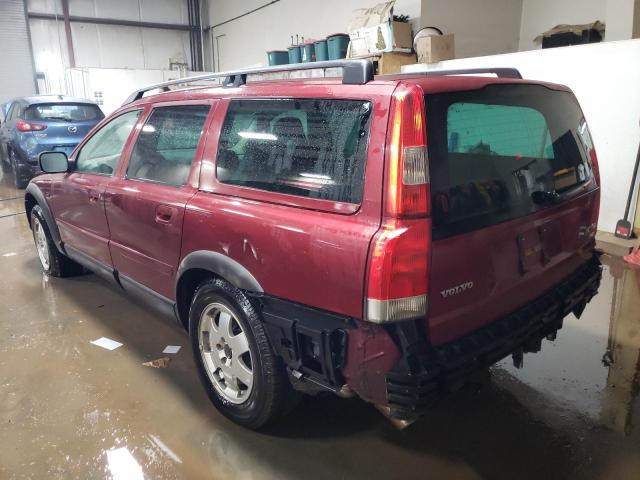 YV1SZ59H541136350 - 2004 VOLVO XC70 RED photo 2