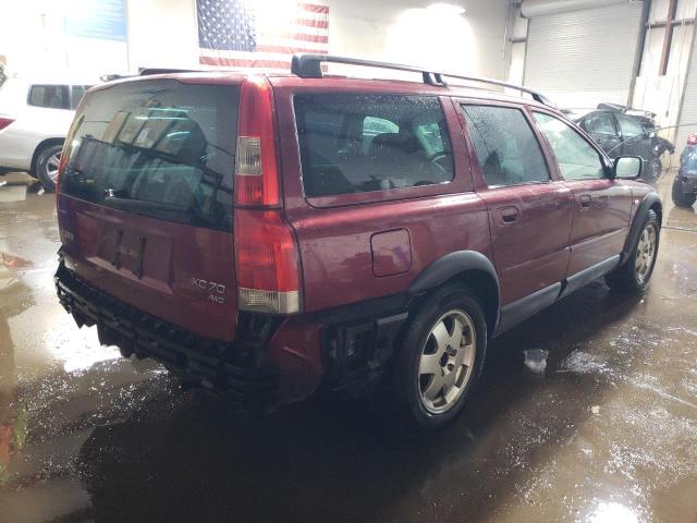 YV1SZ59H541136350 - 2004 VOLVO XC70 RED photo 3