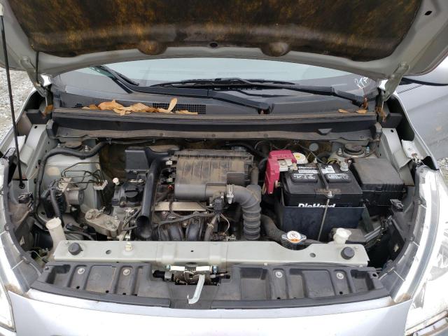 ML32F3FJ5HHF19895 - 2017 MITSUBISHI MIRAGE G4 ES ვერცხლისფერი ფოტო 11