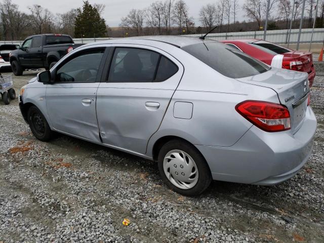 ML32F3FJ5HHF19895 - 2017 MITSUBISHI MIRAGE G4 ES ვერცხლისფერი ფოტო 2