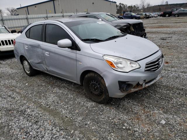 ML32F3FJ5HHF19895 - 2017 MITSUBISHI MIRAGE G4 ES ვერცხლისფერი ფოტო 4