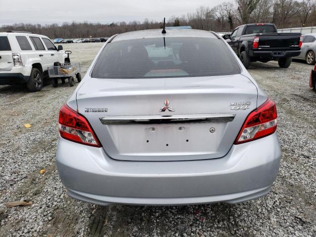 ML32F3FJ5HHF19895 - 2017 MITSUBISHI MIRAGE G4 ES ვერცხლისფერი ფოტო 6