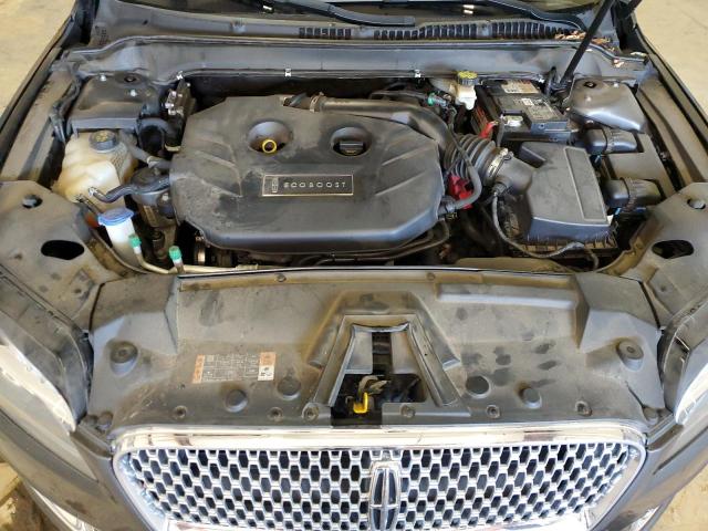 3LN6L5E96HR604827 - 2017 LINCOLN MKZ RESERVE ნაცრისფერი ფოტო 11