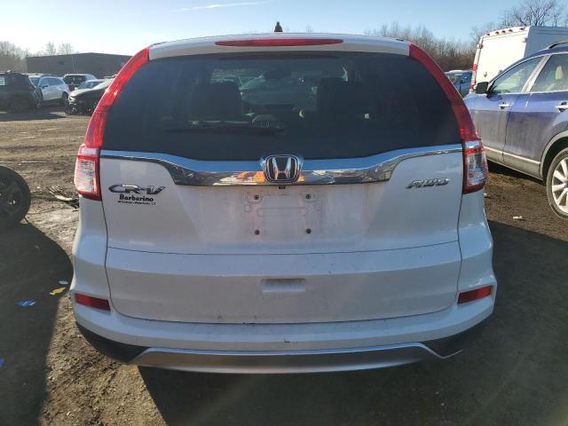 5J6RM4H50FL107473 - 2015 HONDA CR-V EX WHITE photo 6