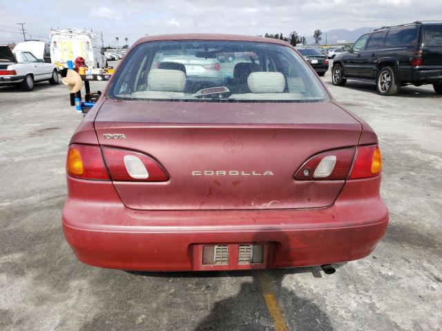 1NXBR12E8XZ144746 - 1999 TOYOTA COROLLA VE RED photo 6