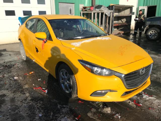 3MZBN1U74JM238209 - 2018 MAZDA 3 SPORT YELLOW photo 4