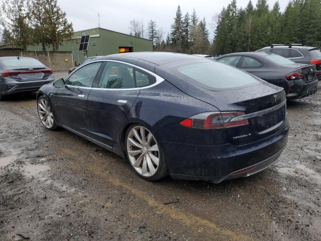 5YJSA1CN9DFP12873 - 2013 TESLA MODEL S Mavi foto 2