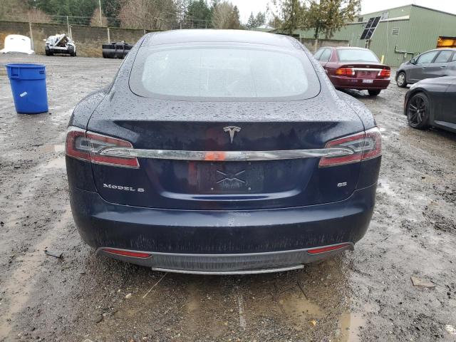5YJSA1CN9DFP12873 - 2013 TESLA MODEL S Mavi foto 6
