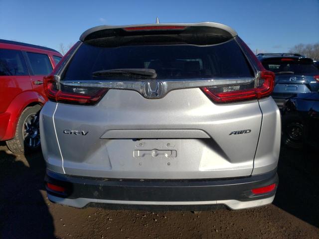 5J6RW2H80LL022329 - 2020 HONDA CR-V EXL SILVER photo 6