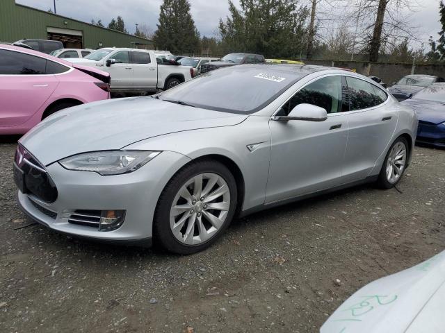 5YJSA1DN4DFP05604 - 2013 TESLA MODEL S Արծաթագույն լուսանկար 1