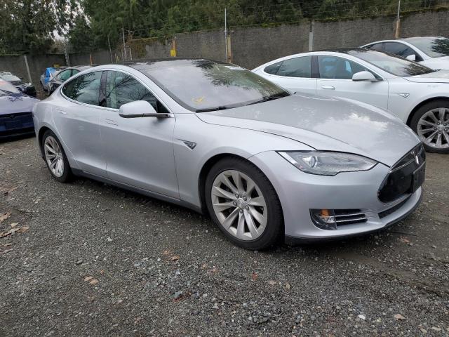 5YJSA1DN4DFP05604 - 2013 TESLA MODEL S Արծաթագույն լուսանկար 4