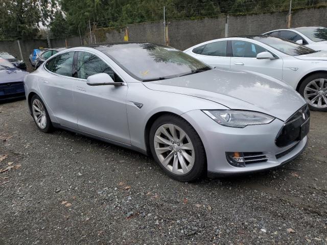 5YJSA1DN4DFP05604 - 2013 TESLA MODEL S SILVER photo 4