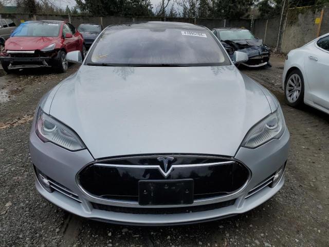 5YJSA1DN4DFP05604 - 2013 TESLA MODEL S SILVER photo 5