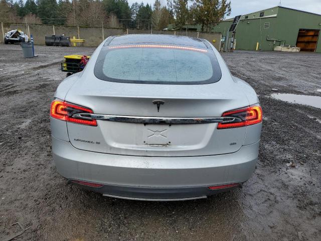 5YJSA1DN4DFP05604 - 2013 TESLA MODEL S Արծաթագույն լուսանկար 6
