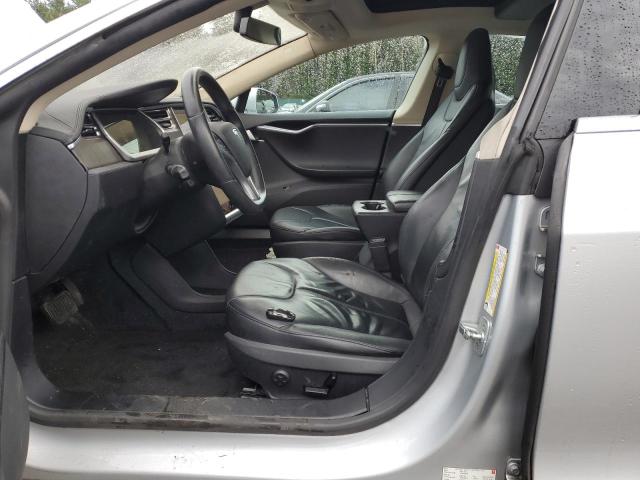 5YJSA1DN4DFP05604 - 2013 TESLA MODEL S Արծաթագույն լուսանկար 7