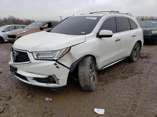5FRYD4H85HB009667 - 2017 ACURA MDX ADVANC WHITE photo 1