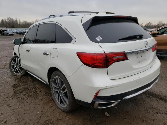 5FRYD4H85HB009667 - 2017 ACURA MDX ADVANC WHITE photo 2