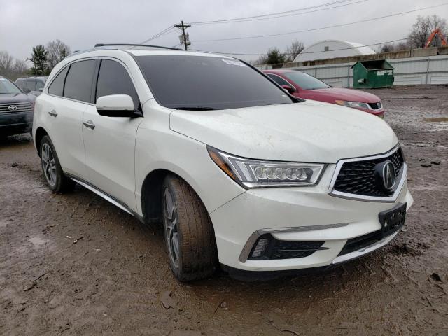 5FRYD4H85HB009667 - 2017 ACURA MDX ADVANC WHITE photo 4