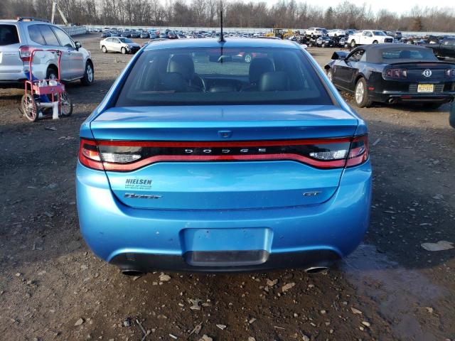 1C3CDFGB2GD823502 - 2016 DODGE DART GT SPORT BLUE photo 6