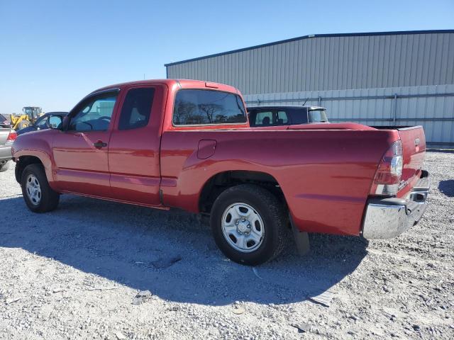 5TFTX4CN6BX008007 - 2011 TOYOTA TACOMA ACCESS CAB RED photo 2