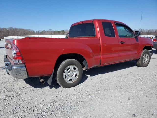 5TFTX4CN6BX008007 - 2011 TOYOTA TACOMA ACCESS CAB RED photo 3