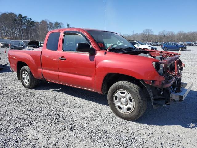 5TFTX4CN6BX008007 - 2011 TOYOTA TACOMA ACCESS CAB RED photo 4