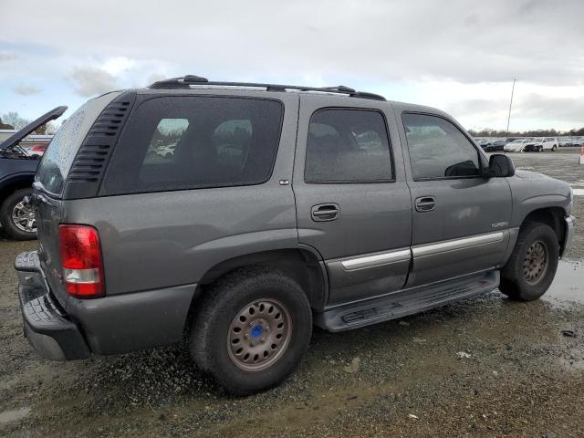 1GKEC13V62J307376 - 2002 GMC YUKON GRAY photo 3