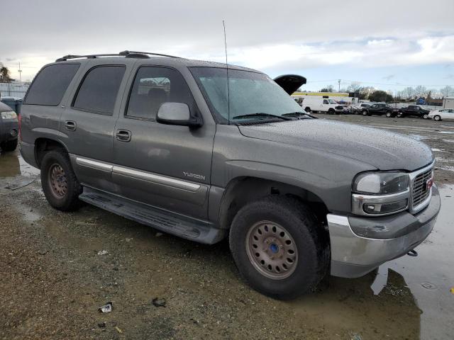 1GKEC13V62J307376 - 2002 GMC YUKON GRAY photo 4