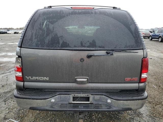 1GKEC13V62J307376 - 2002 GMC YUKON GRAY photo 6