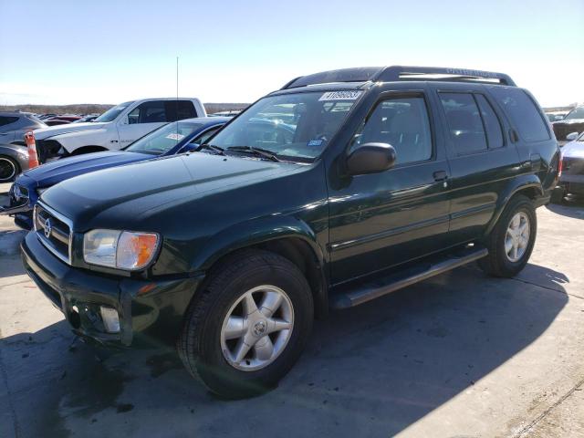 JN8DR09X72W651816 - 2002 NISSAN PATHFINDER LE GREEN photo 1