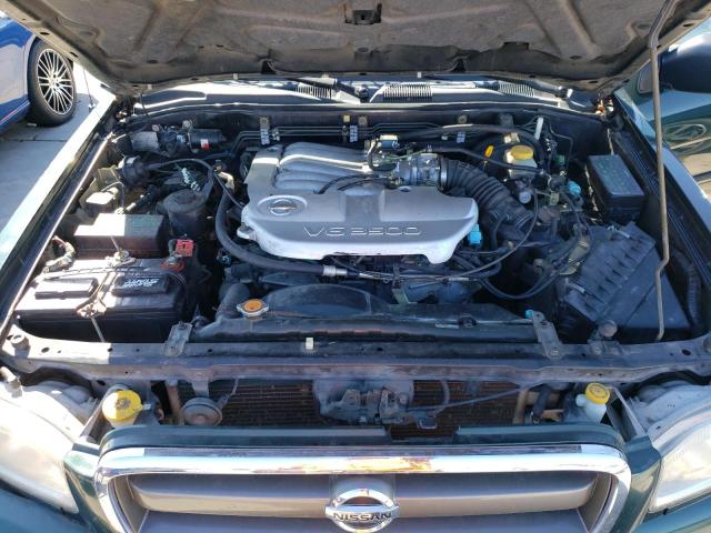 JN8DR09X72W651816 - 2002 NISSAN PATHFINDER LE GREEN photo 11