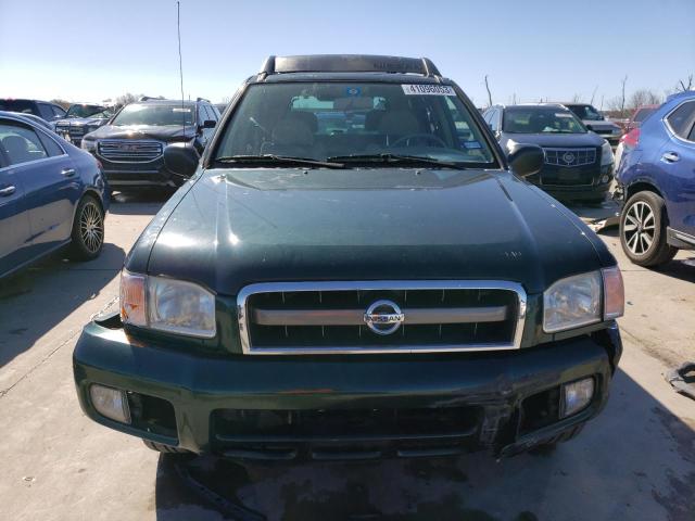 JN8DR09X72W651816 - 2002 NISSAN PATHFINDER LE GREEN photo 5