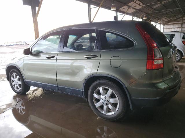 JHLRE38707C002435 - 2007 HONDA CR-V EXL GREEN photo 2