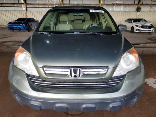 JHLRE38707C002435 - 2007 HONDA CR-V EXL GREEN photo 5